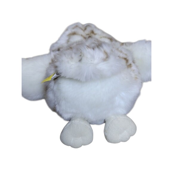 2019 Miyoni Tots By Aurora Snow Owl Plush 9" Stuffed Animal - Picture 5 of 7